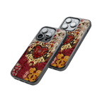 Protective Glass Back Phone Case Compatible with iPhone, Samsung, OnePlus, Pixel & More