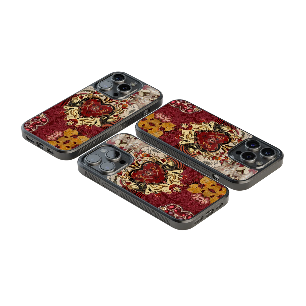 Luxury Glass Back Mobile Cover for iPhone, Samsung Galaxy, OnePlus, Pixel, Redmi & More