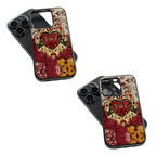 Trendy Glass Back Mobile Case for iPhone, Samsung, Redmi, OnePlus, Google Pixel, Motorola