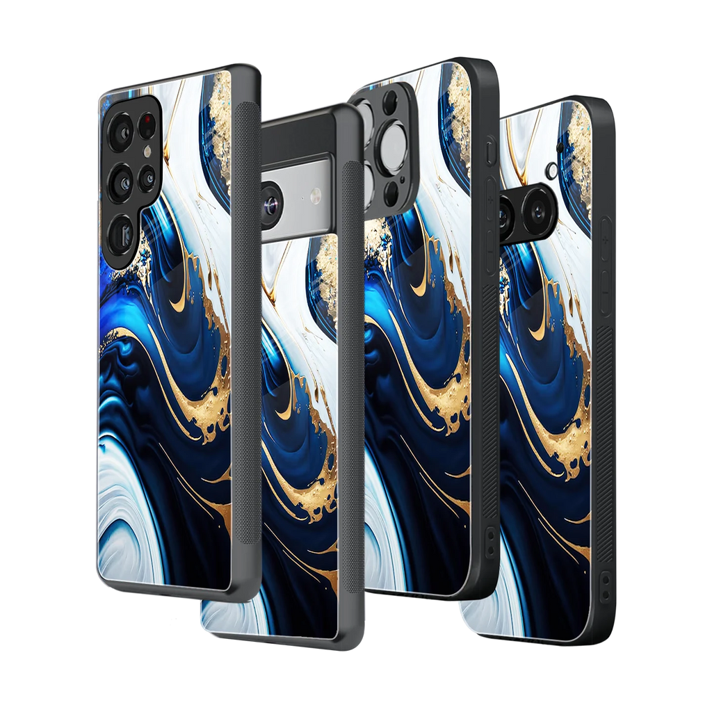 Stylish Glass Back Case for All Smartphones iPhone, Samsung, OnePlus, Pixel, Redmi, Oppo, Vivo, Motorola