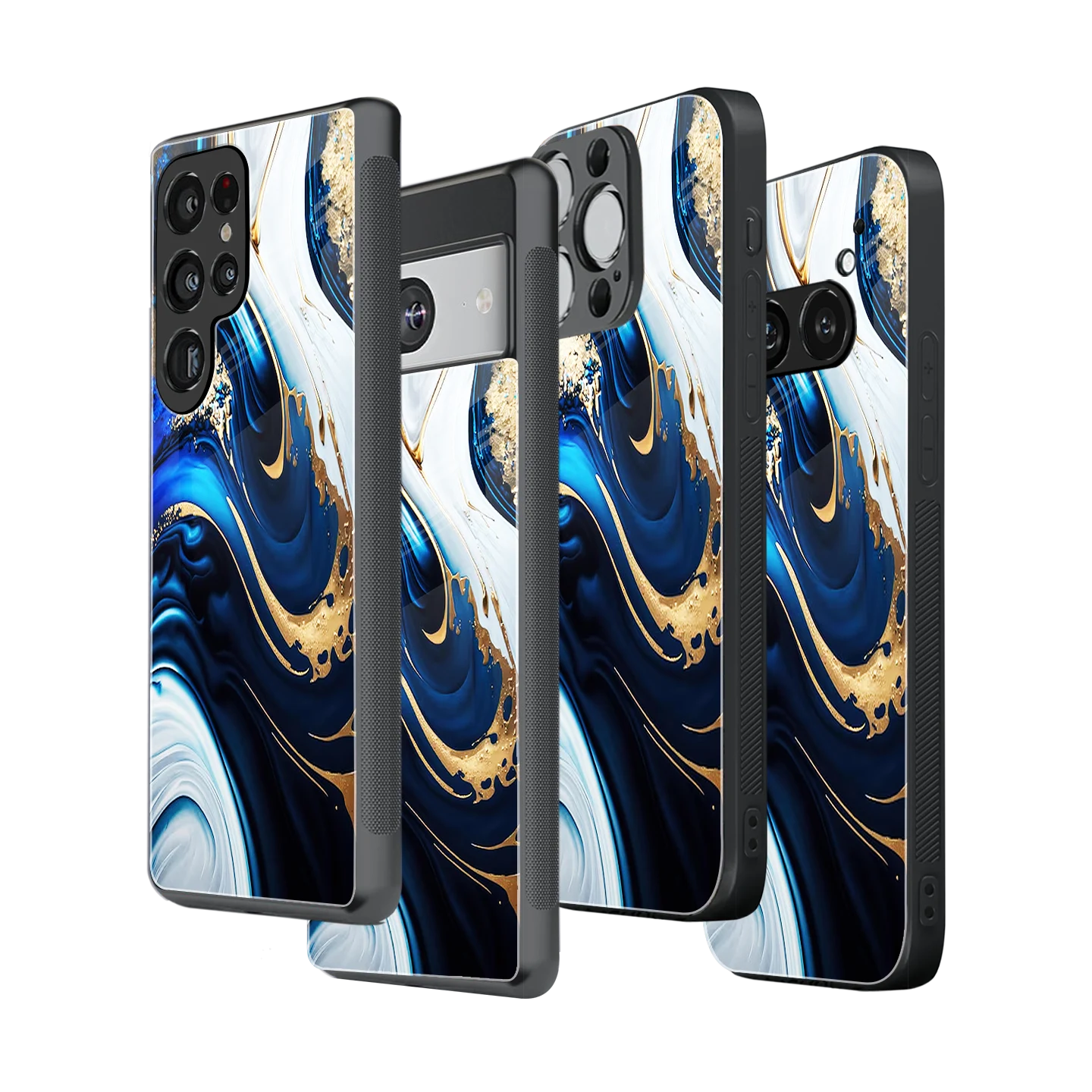Stylish Glass Back Case for All Smartphones iPhone, Samsung, OnePlus, Pixel, Redmi, Oppo, Vivo, Motorola