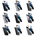 Durable Glass Back Mobile Case for iPhone, Samsung, OnePlus, Google Pixel, Redmi, Vivo, Oppo