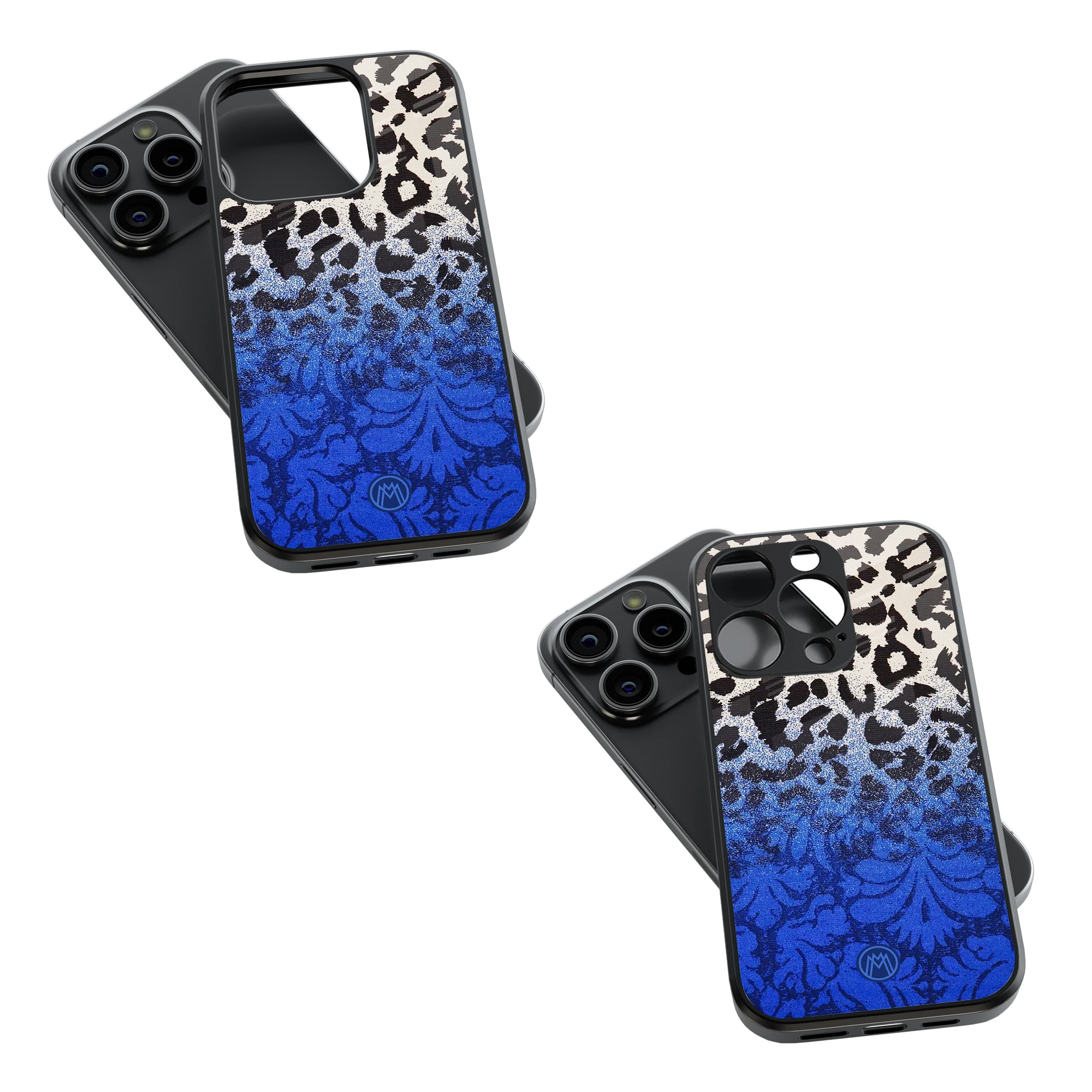 Trendy Glass Back Mobile Case for iPhone, Samsung, Redmi, OnePlus, Google Pixel, Motorola