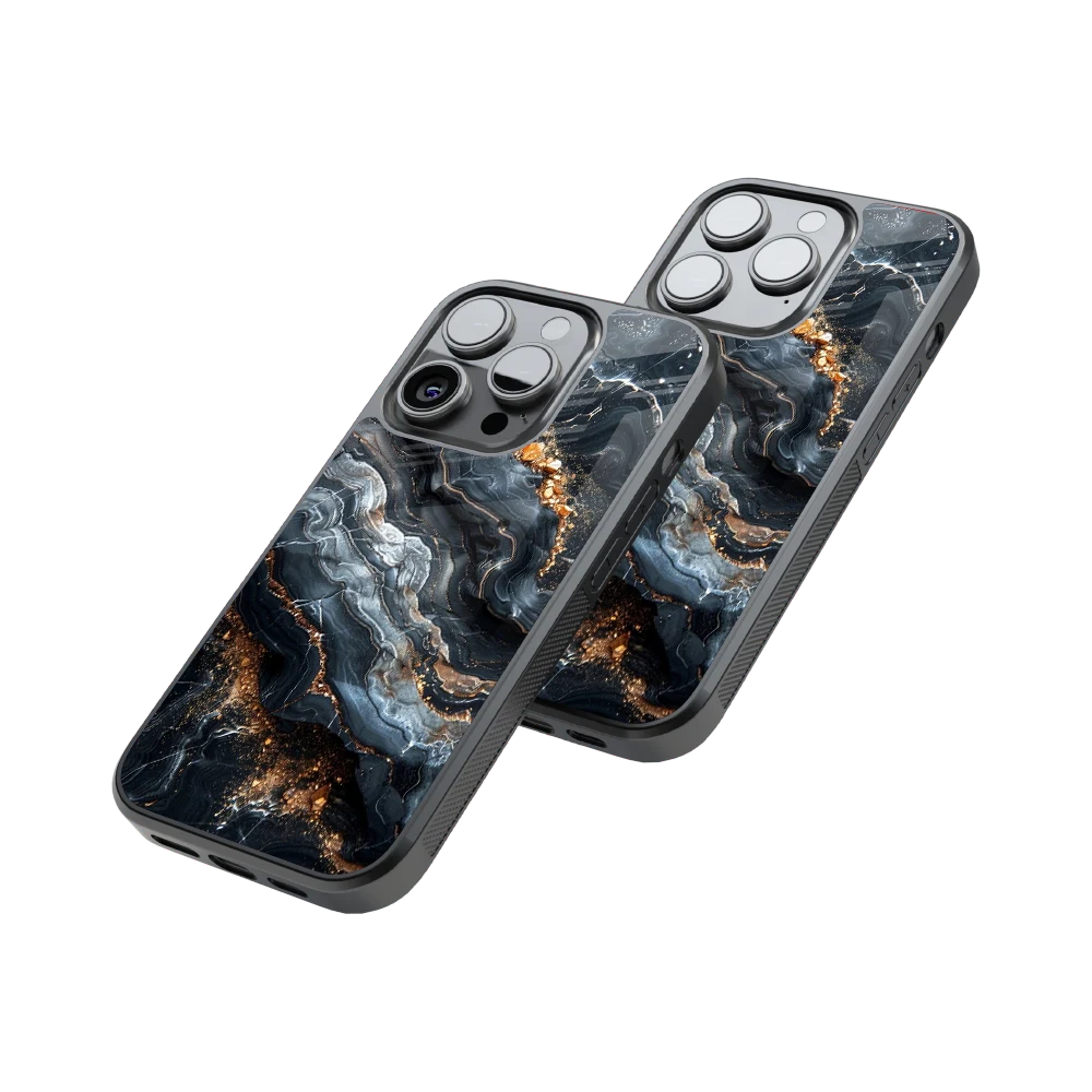 Protective Glass Back Phone Case Compatible with iPhone, Samsung, OnePlus, Pixel & More