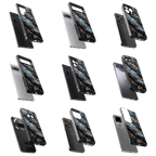 Durable Glass Back Mobile Case for iPhone, Samsung, OnePlus, Google Pixel, Redmi, Vivo, Oppo