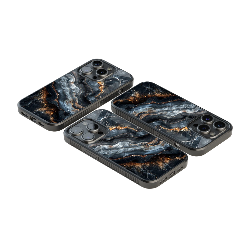 Luxury Glass Back Mobile Cover for iPhone, Samsung Galaxy, OnePlus, Pixel, Redmi & More