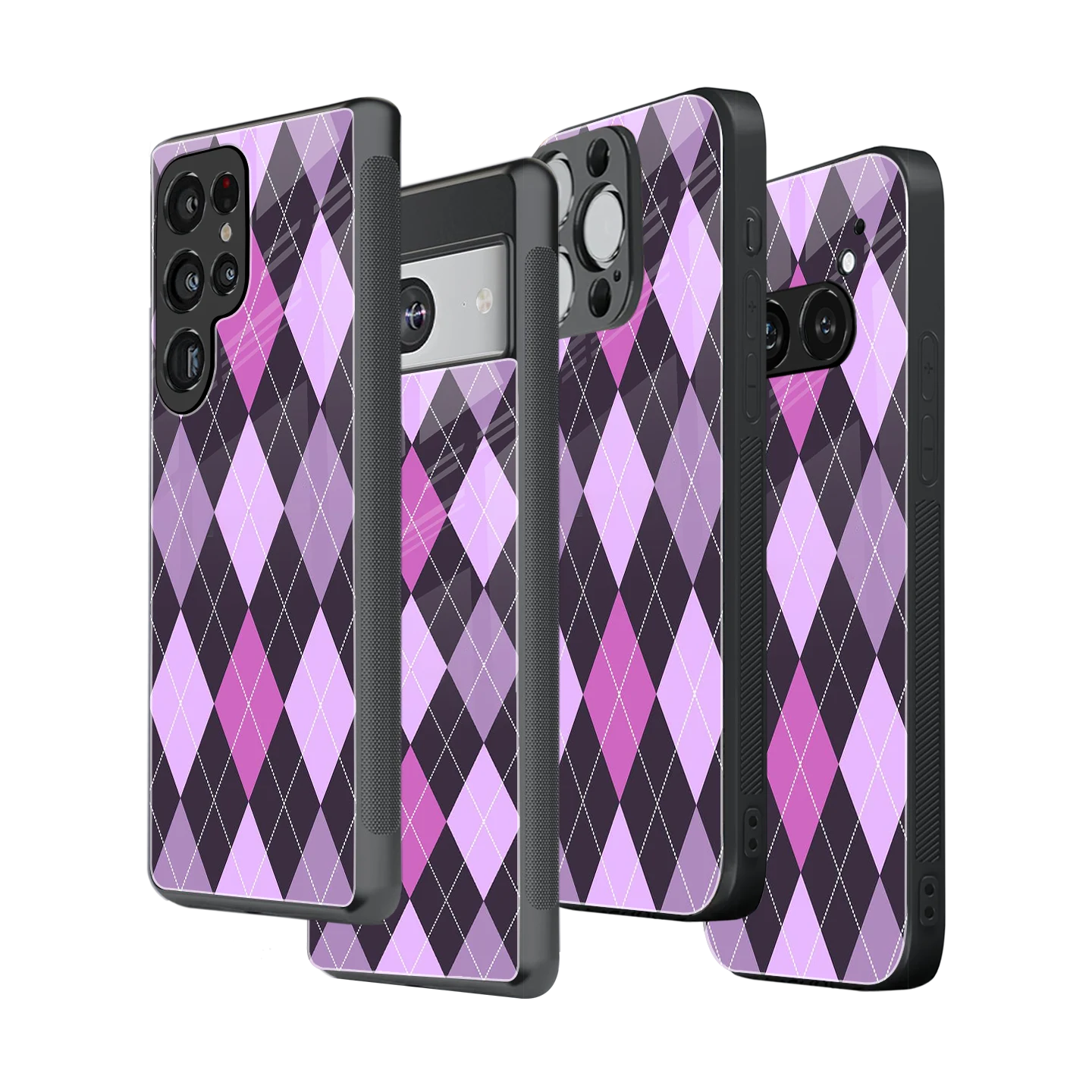 Stylish Glass Back Case for All Smartphones iPhone, Samsung, OnePlus, Pixel, Redmi, Oppo, Vivo, Motorola
