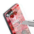 aries aesthetic collage back phone cover | glass case for iphone 16e