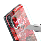 aries aesthetic collage back phone cover | glass case for oneplus nord ce 4 lite