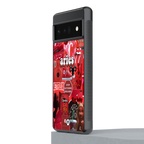 aries aesthetic collage back phone cover | glass case for google pixel 6 pro