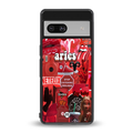aries aesthetic collage back phone cover | glass case for Google Pixel 7