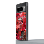 aries aesthetic collage back phone cover | glass case for google pixel 8 pro