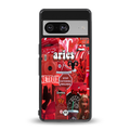 aries aesthetic collage back phone cover | glass case for Google Pixel 8