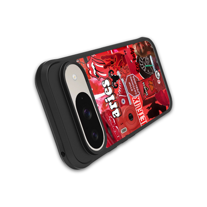 aries aesthetic collage back phone cover | glass case for google pixel 9