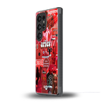 aries aesthetic collage back phone cover | glass case for samsung galaxy s25 ultra