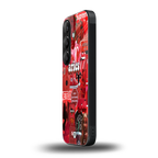 aries aesthetic collage back phone cover | glass case for samsung galaxy s25 plus