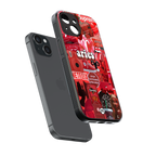 aries aesthetic collage back phone cover | glass case for iphone 15