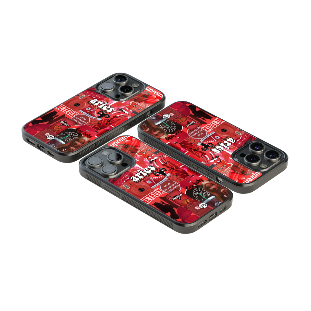 Luxury Glass Back Mobile Cover for iPhone, Samsung Galaxy, OnePlus, Pixel, Redmi & More