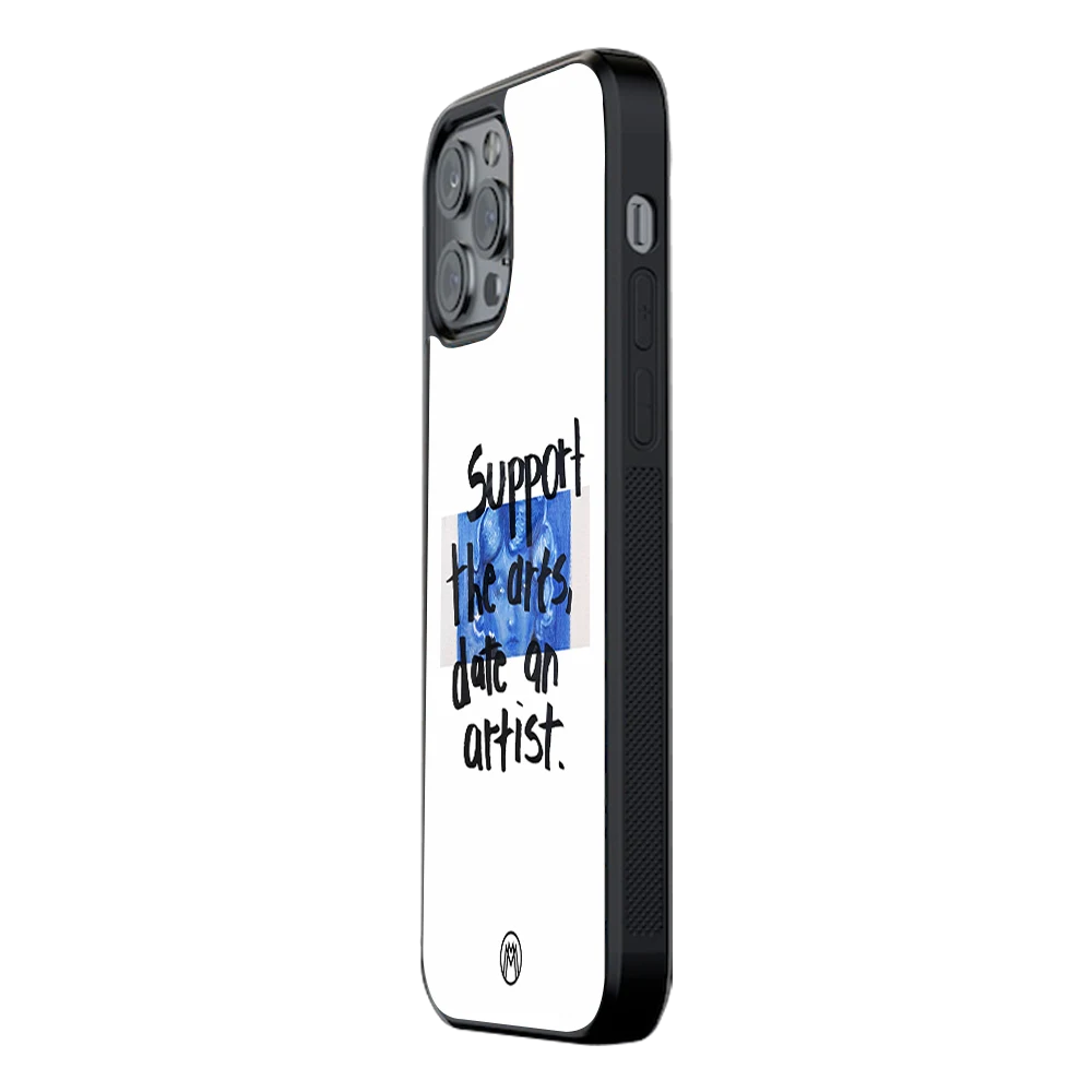 Slim Glass Back Phone Case for Multiple Brands iPhone, Samsung, Redmi, OnePlus, Oppo, Vivo