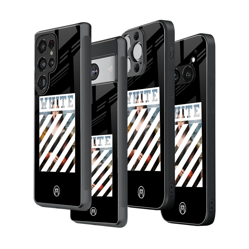 Stylish Glass Back Case for All Smartphones iPhone, Samsung, OnePlus, Pixel, Redmi, Oppo, Vivo, Motorola