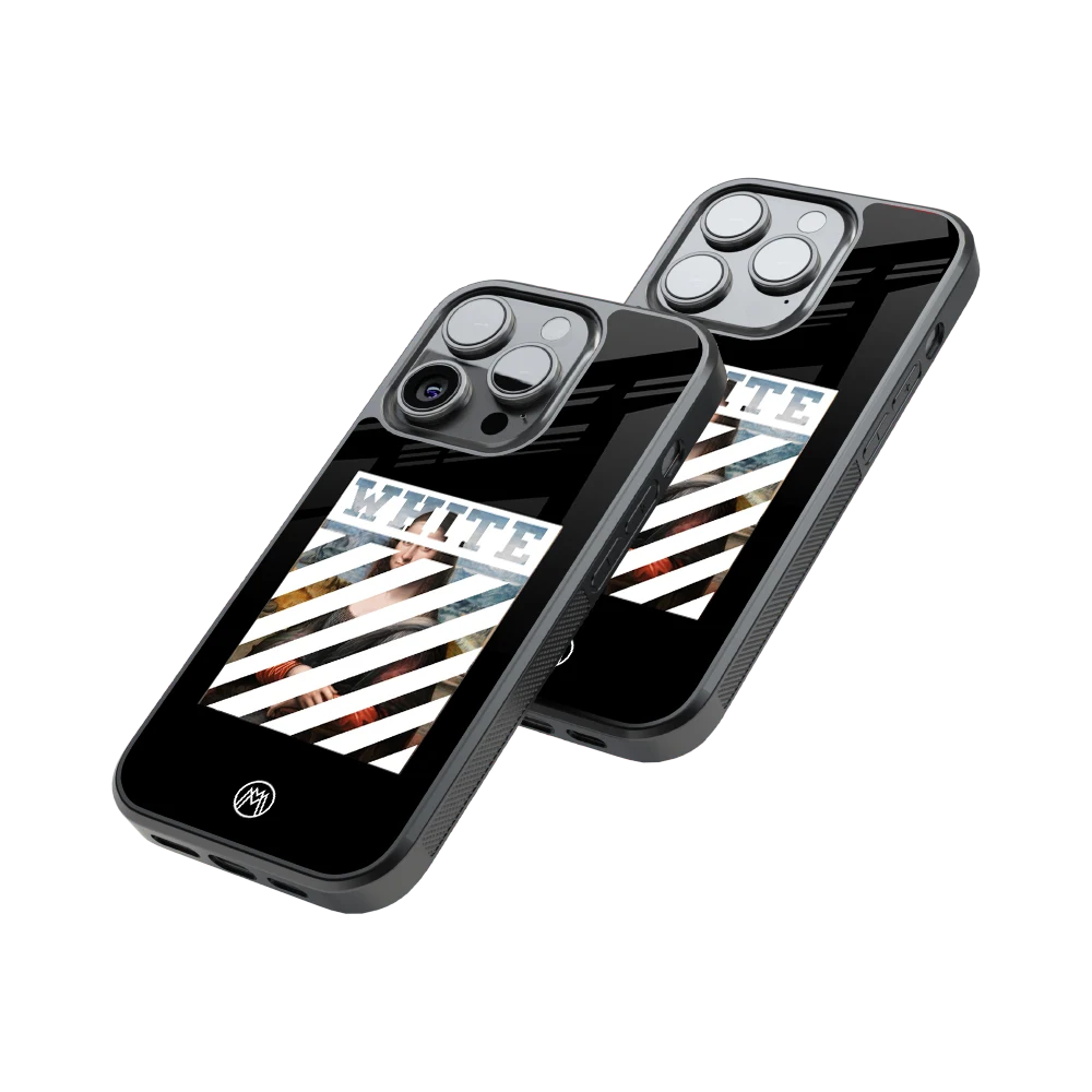 Protective Glass Back Phone Case Compatible with iPhone, Samsung, OnePlus, Pixel & More