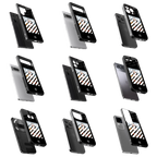 Durable Glass Back Mobile Case for iPhone, Samsung, OnePlus, Google Pixel, Redmi, Vivo, Oppo