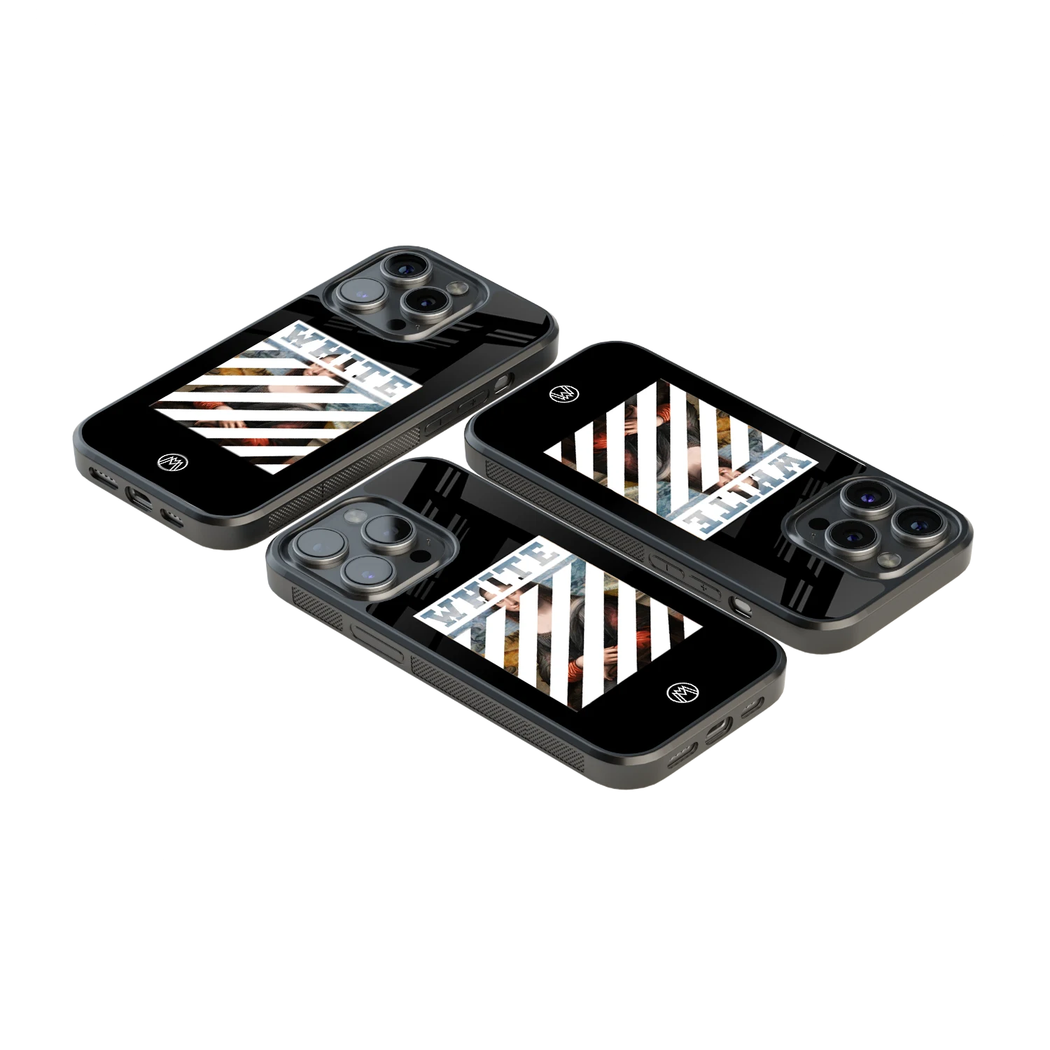 Luxury Glass Back Mobile Cover for iPhone, Samsung Galaxy, OnePlus, Pixel, Redmi & More