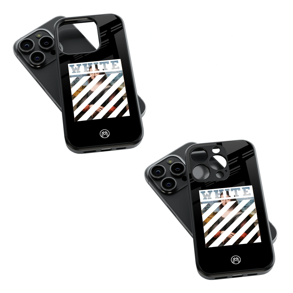 Trendy Glass Back Mobile Case for iPhone, Samsung, Redmi, OnePlus, Google Pixel, Motorola