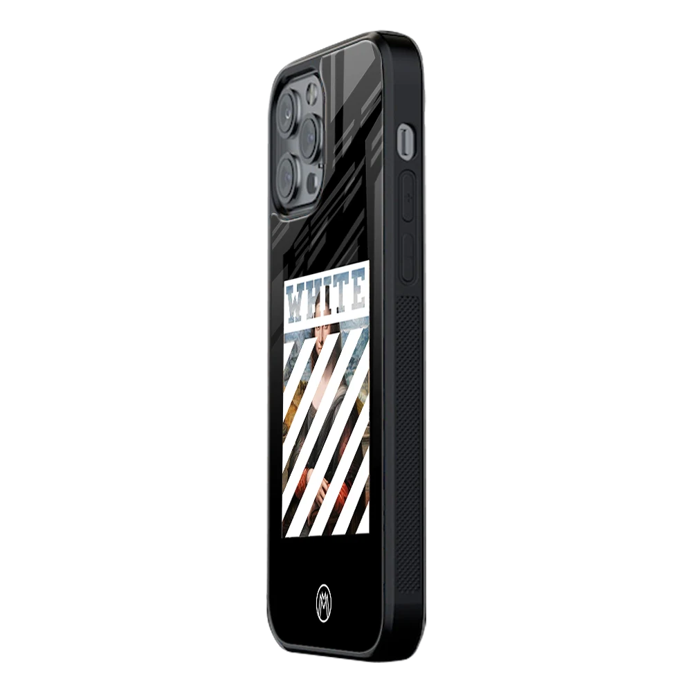 Slim Glass Back Phone Case for Multiple Brands iPhone, Samsung, Redmi, OnePlus, Oppo, Vivo