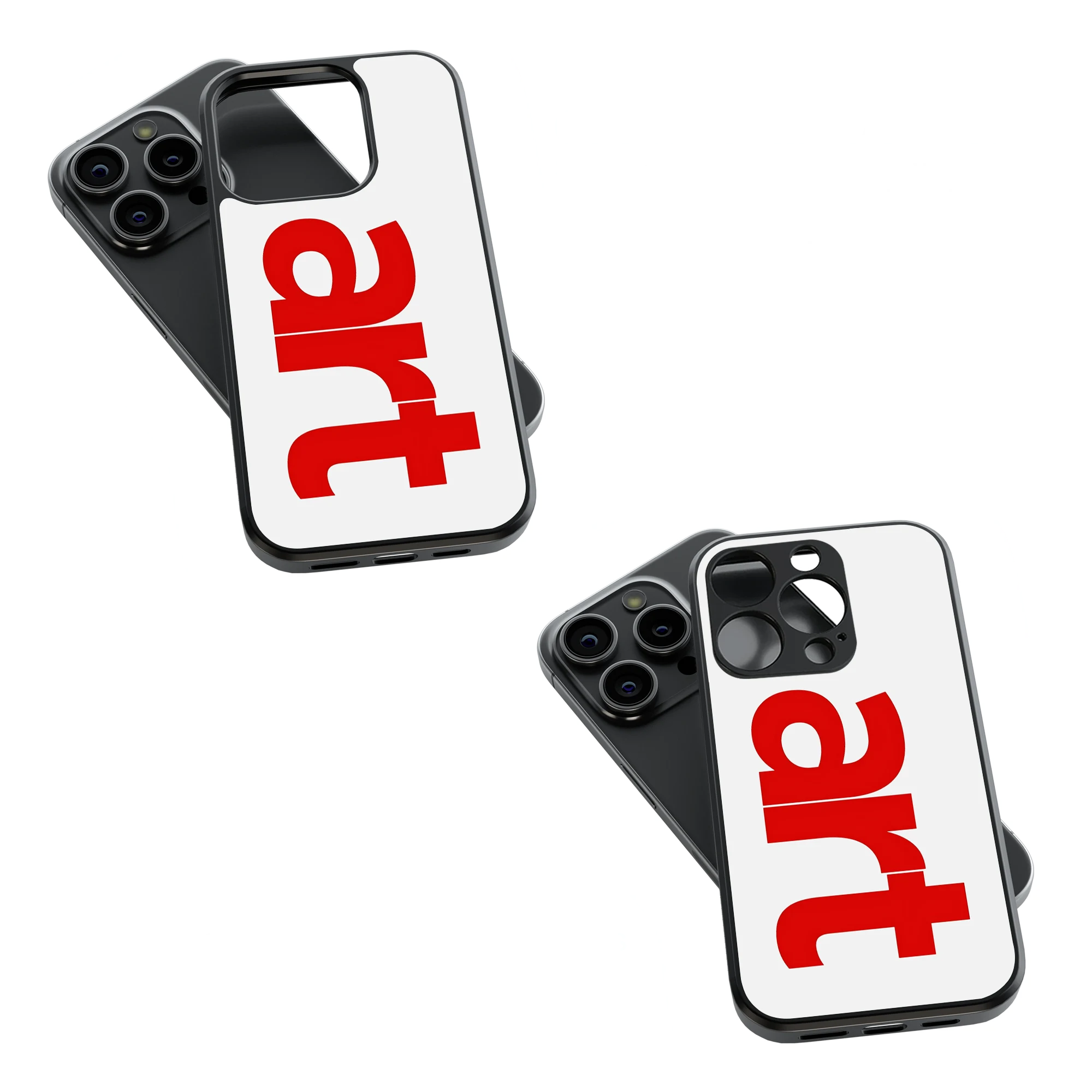 Trendy Glass Back Mobile Case for iPhone, Samsung, Redmi, OnePlus, Google Pixel, Motorola