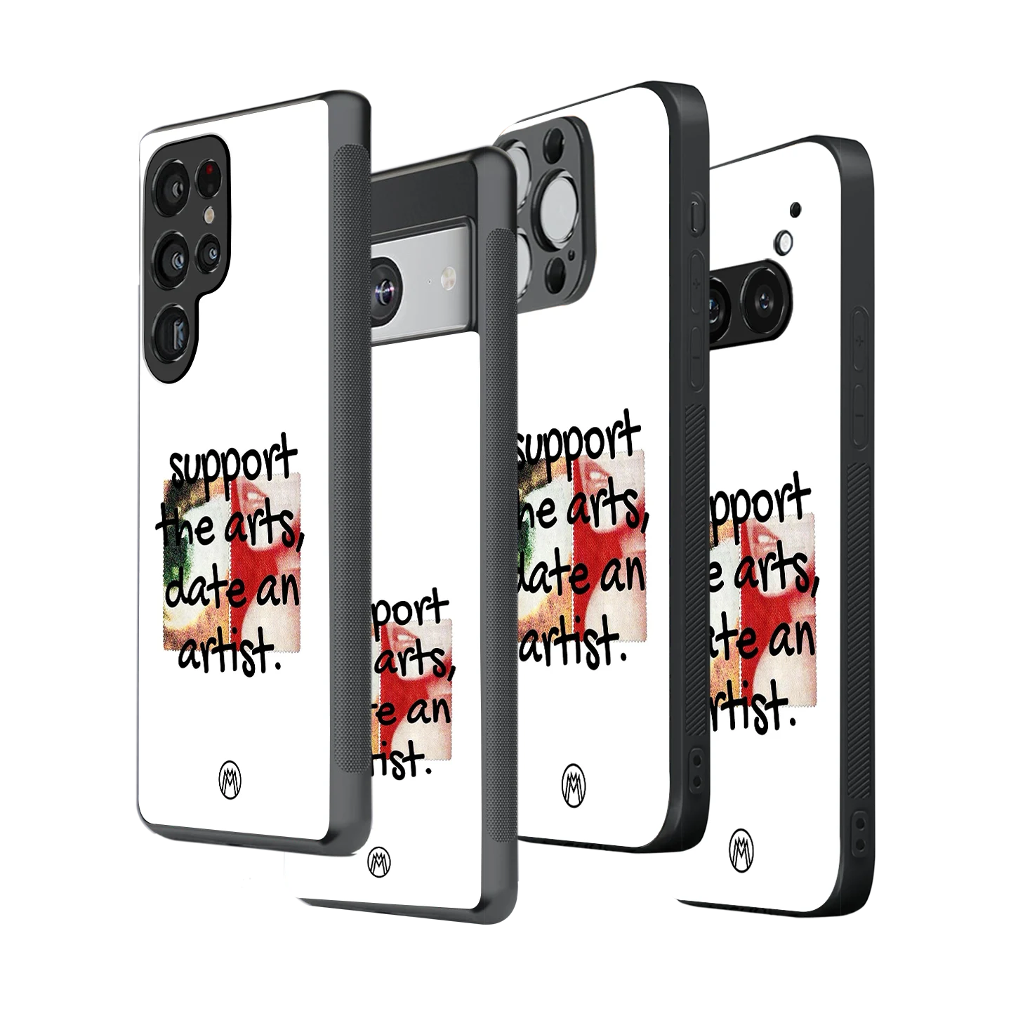 Stylish Glass Back Case for All Smartphones iPhone, Samsung, OnePlus, Pixel, Redmi, Oppo, Vivo, Motorola