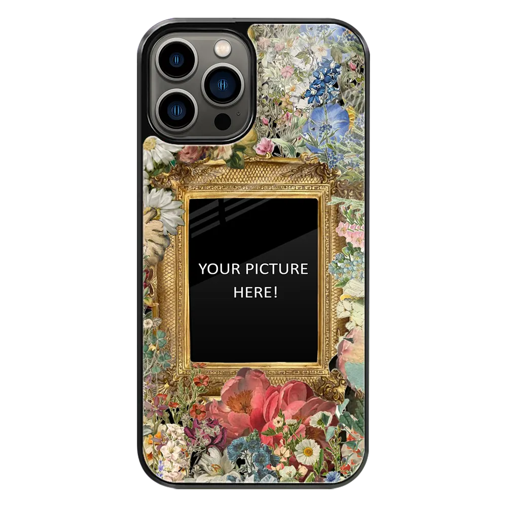 Polaroid Personalised Glass Phone Case