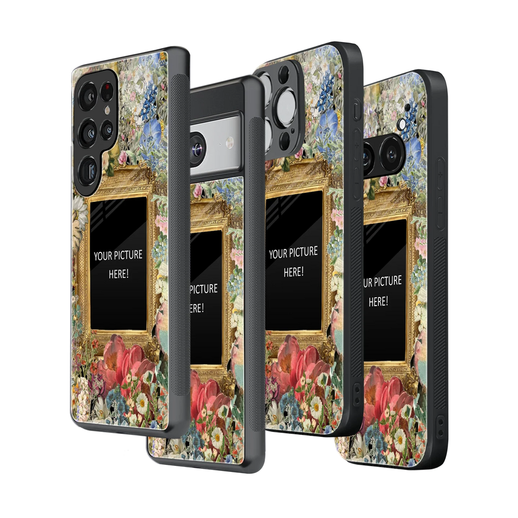 Polaroid Personalised Glass Phone Case