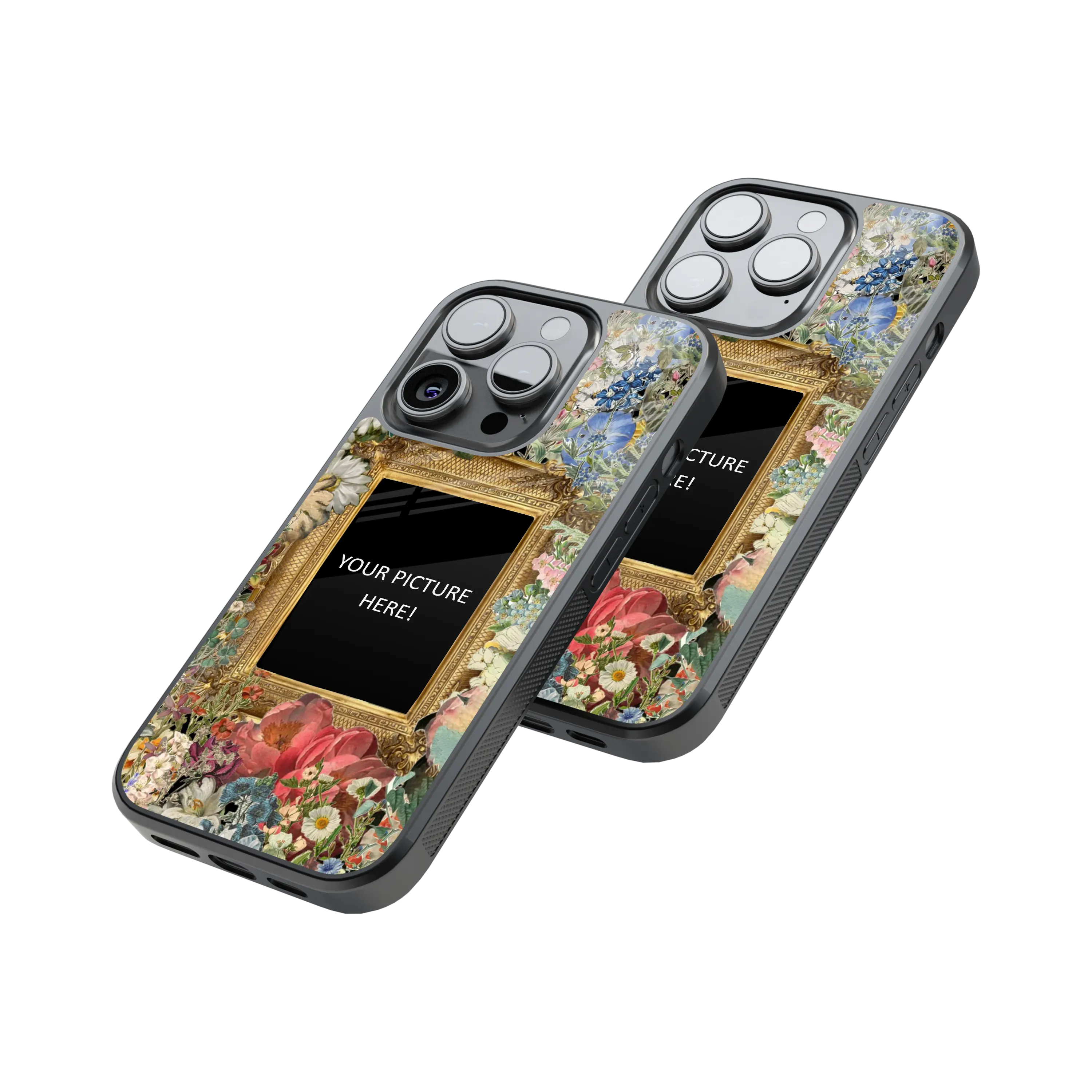 Polaroid Personalised Glass Phone Case