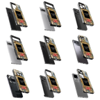 Polaroid Personalised Glass Phone Case