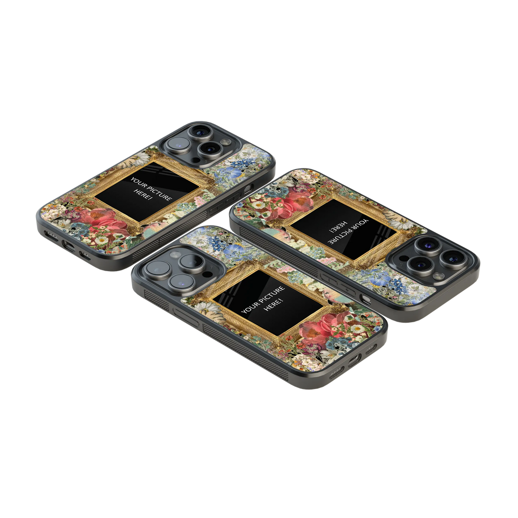 Polaroid Personalised Glass Phone Case