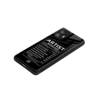 artist nutrition facts back phone cover | glass case for nothing phone 2