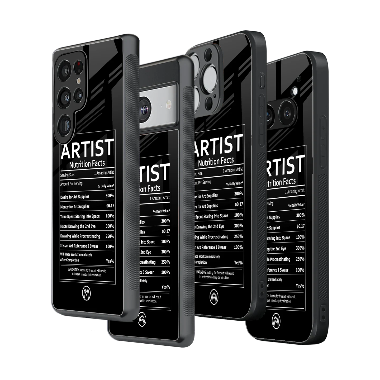 Stylish Glass Back Case for All Smartphones – iPhone, Samsung, OnePlus, Pixel, Redmi, Oppo, Vivo, Motorola