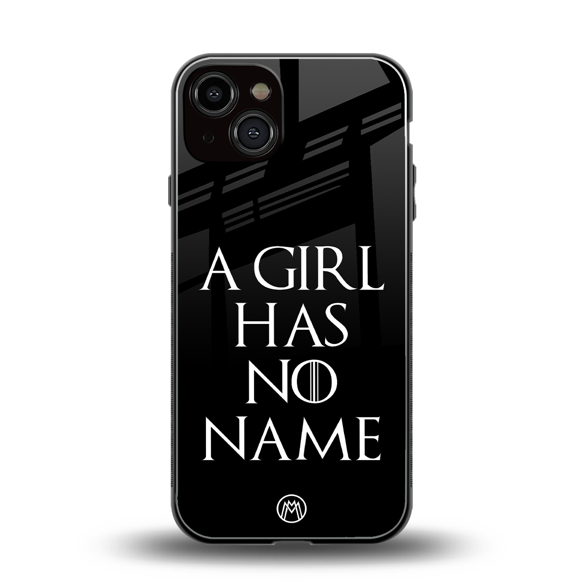 arya stark back phone cover | glass case for iphone 13