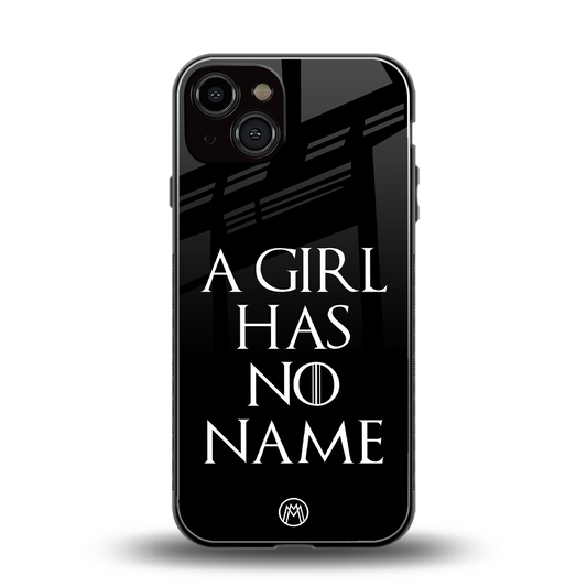arya stark back phone cover | glass case for iphone 13