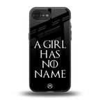 arya stark back phone cover | glass case for iphone 16e