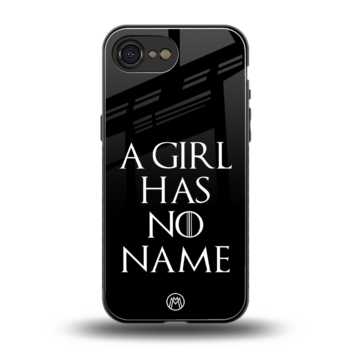 arya stark back phone cover | glass case for iphone 16e