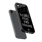 arya stark back phone cover | glass case for iphone 16e