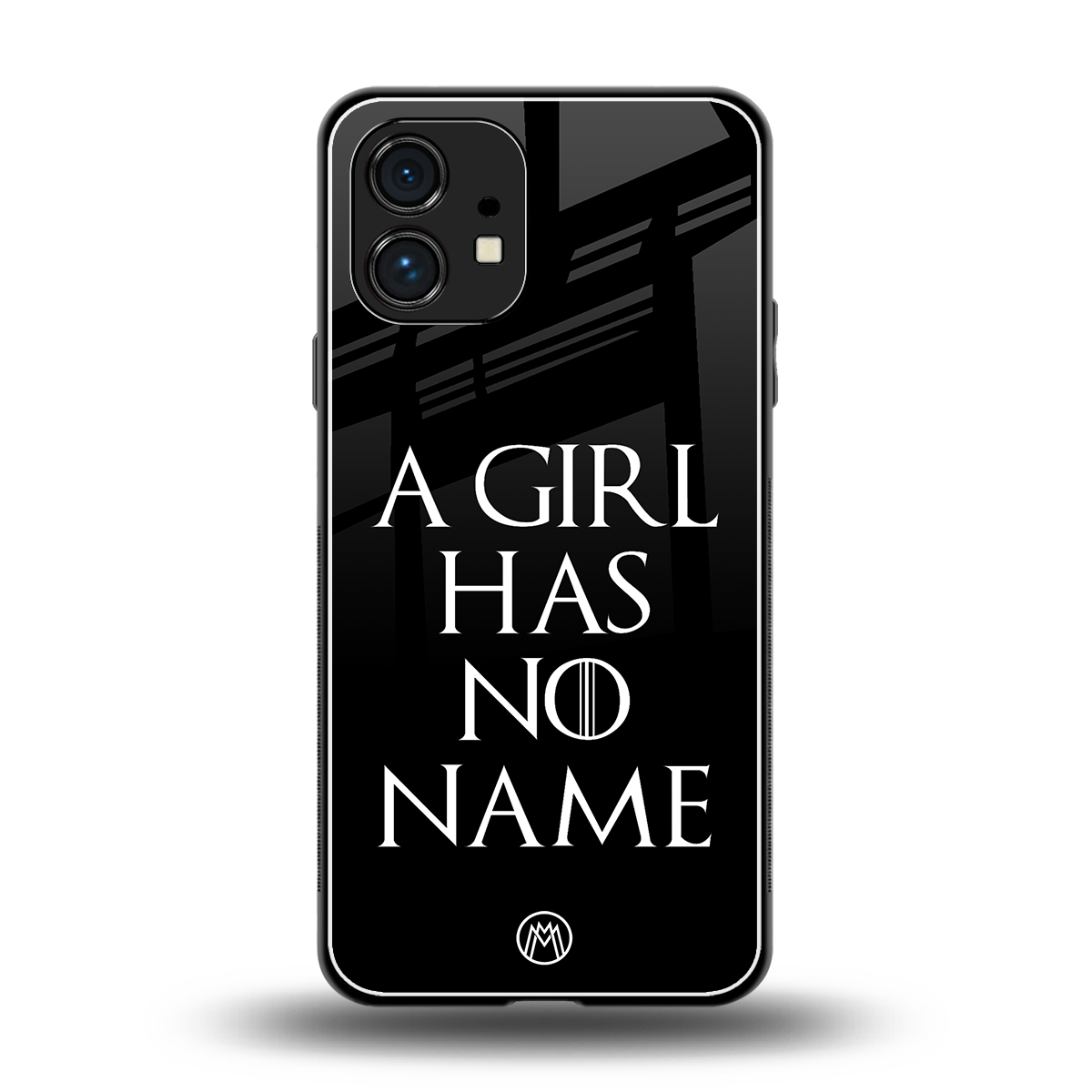 arya stark back phone cover | glass case for nothing phone 1