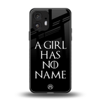 arya stark back phone cover | glass case for nothing phone 2