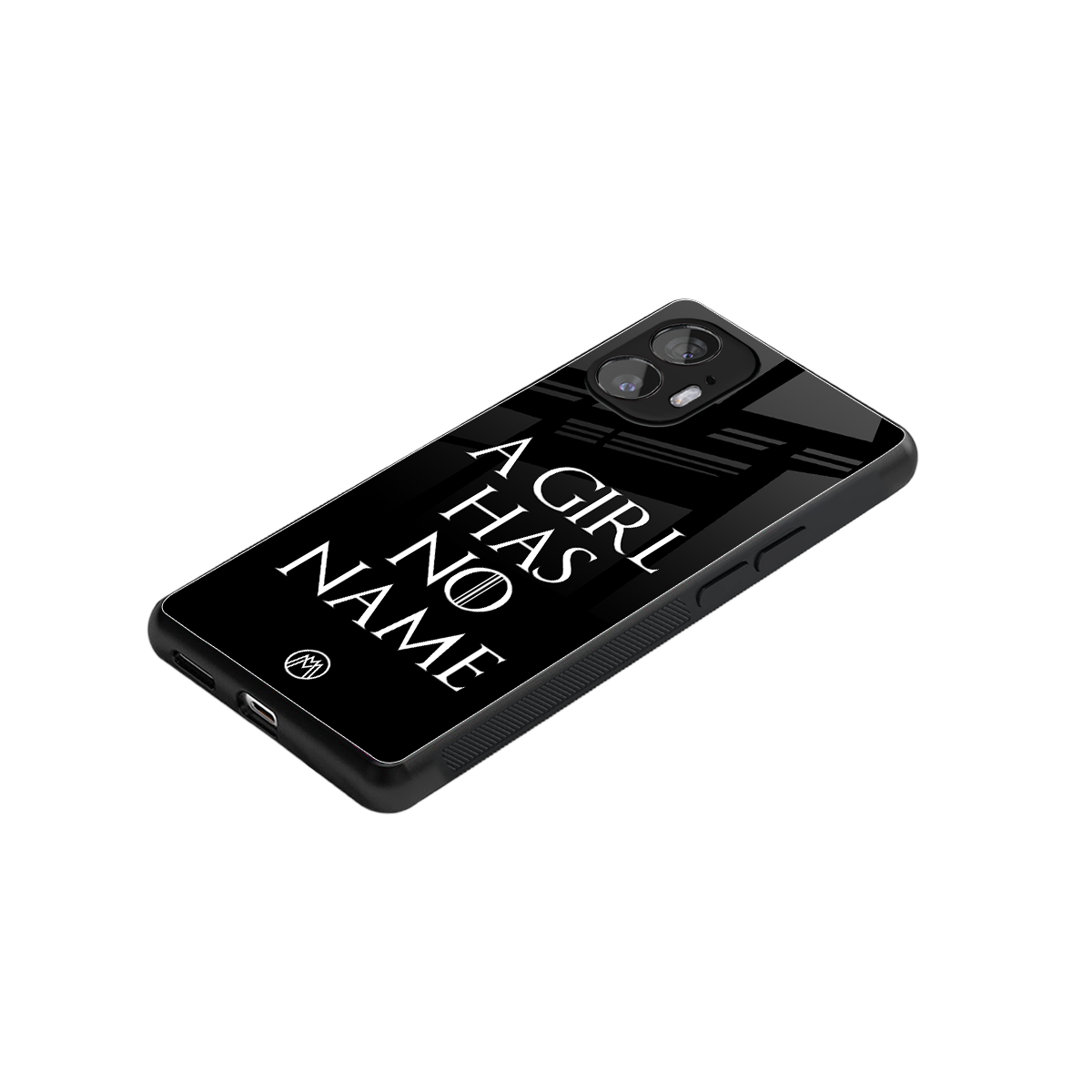 arya stark back phone cover | glass case for nothing phone 2