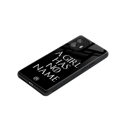 arya stark back phone cover | glass case for nothing phone 2