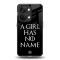 arya stark back phone cover | glass case for oneplus nord 3