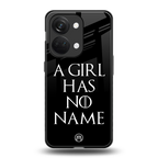 arya stark back phone cover | glass case for oneplus nord 3