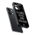 arya stark back phone cover | glass case for oneplus nord 3